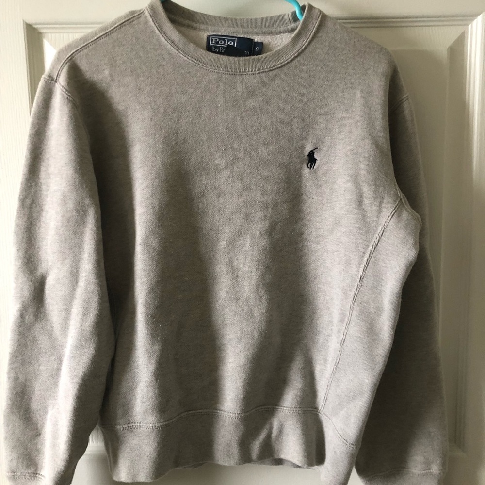 Polo Ralph Lauren Grey Sweatshirt Mens Small